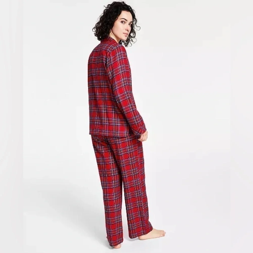 FAMILY PAJAMAS Matching Women's Brinkley Plaid Family Pajama Set